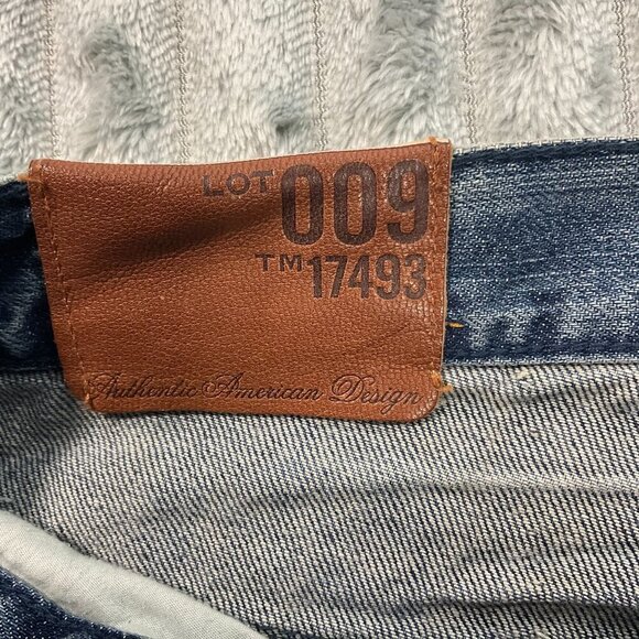 Akademiks Jeans Mens 36 True‎ Fit Y2K Distressed Embroidered Streetwear Denim - Picture 6 of 14